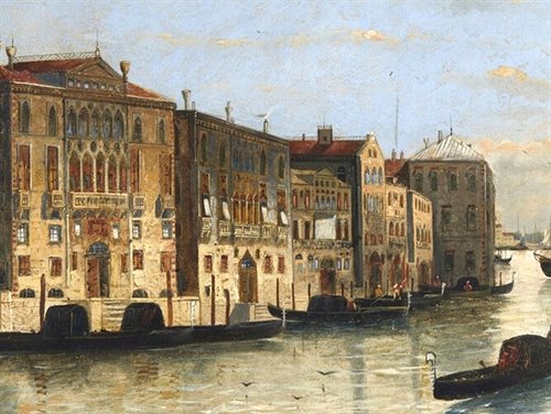 Venise, Lumière et Ombre sur le Grand Cana